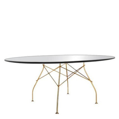 Glossy Oval Table