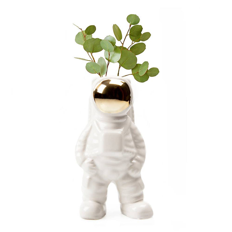 Astronaut Ceramic Flower Vase