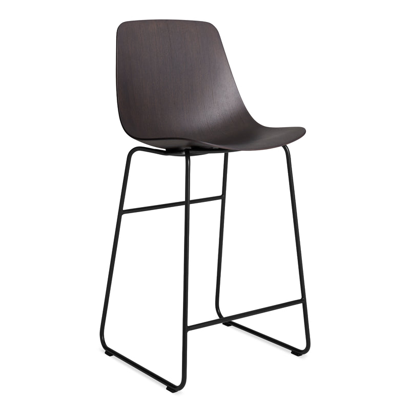 Clean Cut Counter Stool with Sled Leg