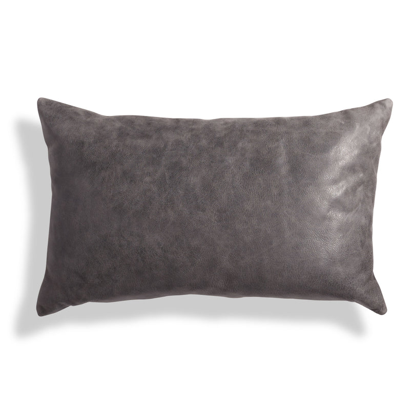 Signal Leather 20" x 13" Lumbar Pillow